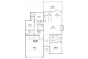 Modern Style House Plan - 3 Beds 2 Baths 1801 Sq/Ft Plan #1096-180 Floor 