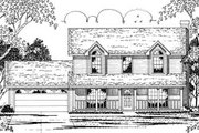 Country Style House Plan - 3 Beds 2.5 Baths 1978 Sq/Ft Plan #42-134 