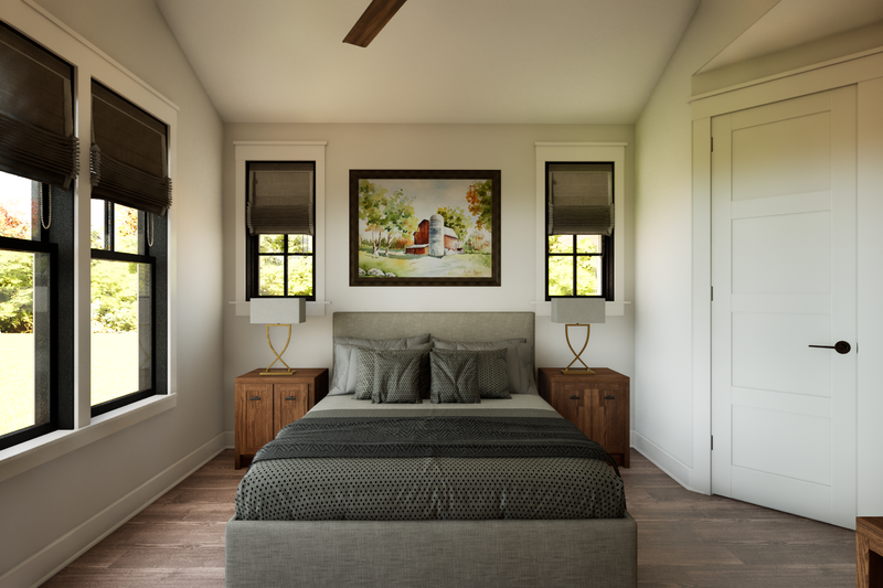 Dream House Plan - Interior - Master Bedroom for Craftsman House Plan #48-1214 - 3 bed, 2 bath
