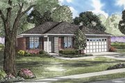 Ranch Style House Plan - 3 Beds 2 Baths 1106 Sq/Ft Plan #17-3063 