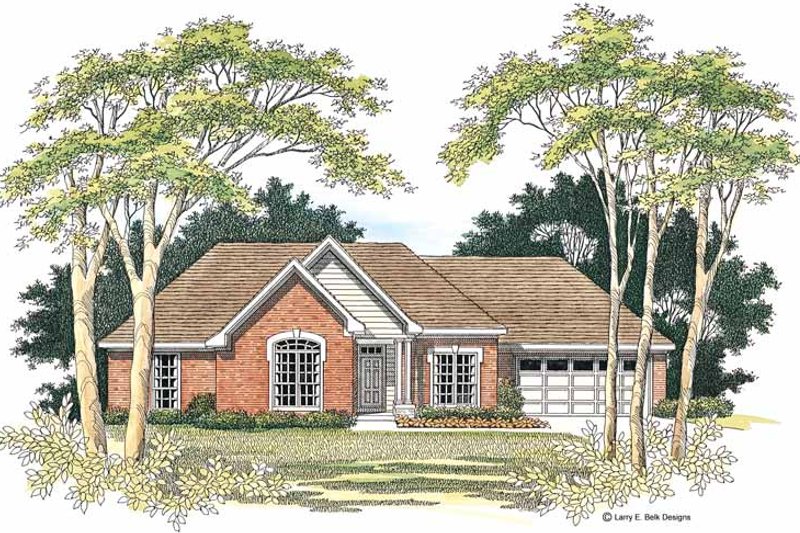 Home Plan - Ranch Exterior - Front Elevation Plan #952-172