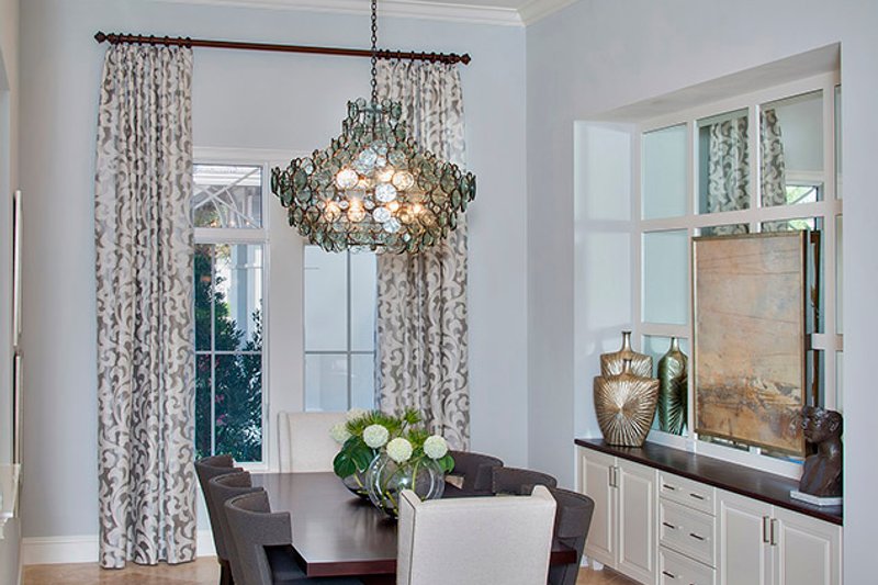 Dream House Plan - Interior - Dining Room for Mediterranean House Plan #1017-158 - 4 bed, 4.5 bath