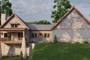 Ranch Style House Plan - 1 Beds 1.5 Baths 1191 Sq/Ft Plan #923-448 Exterior 