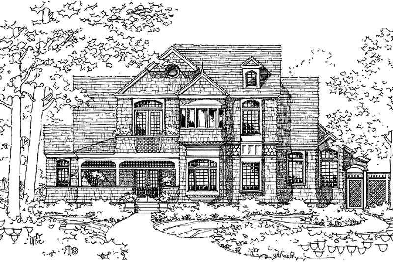 House Plan Design - Craftsman Exterior - Front Elevation Plan #417-743