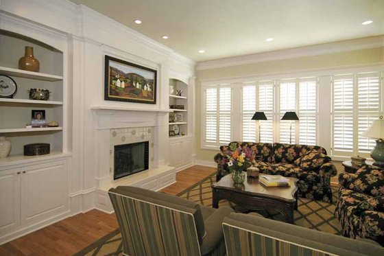 Interior - Family Room 1 for Craftsman House Plan #928-48 - 3 bed, 3 bath