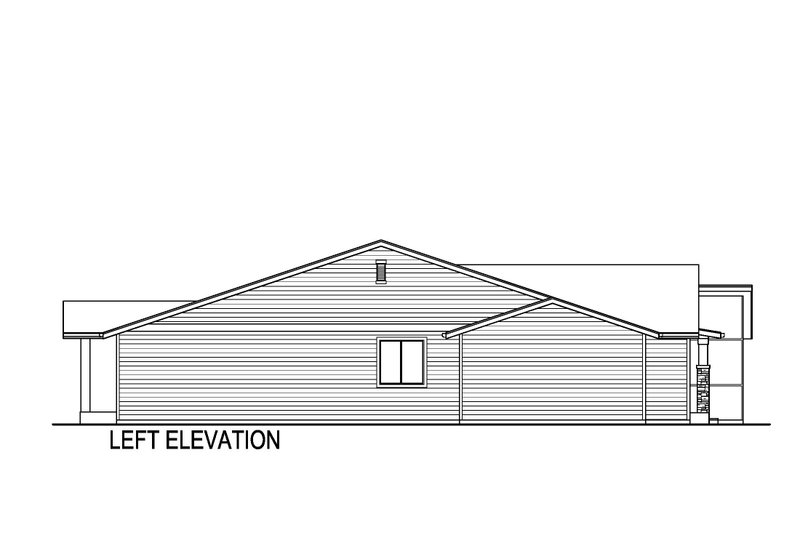 Architectural House Design - Exterior - Other Elevation for Contemporary House Plan #569-74 - 3 bed, 2 bath