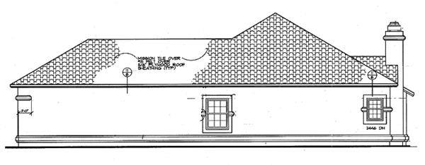 Home Plan - Mediterranean Floor Plan - Other Floor Plan #72-954