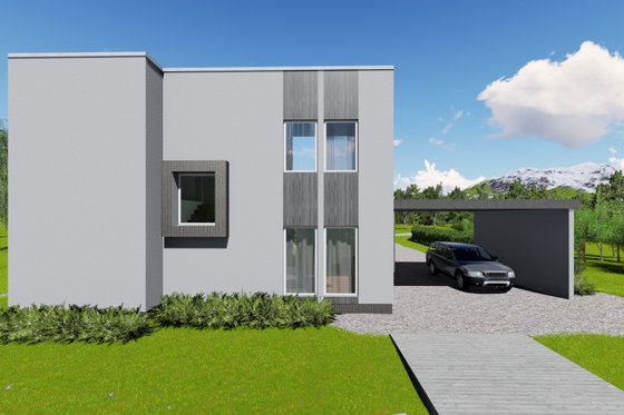 Photo 3 for Modern House Plan #549-13 - 3 bed, 1 bath