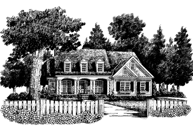 Dream House Plan - Exterior - Front Elevation 3 for Country House Plan #927-307 - 4 bed, 3.5 bath