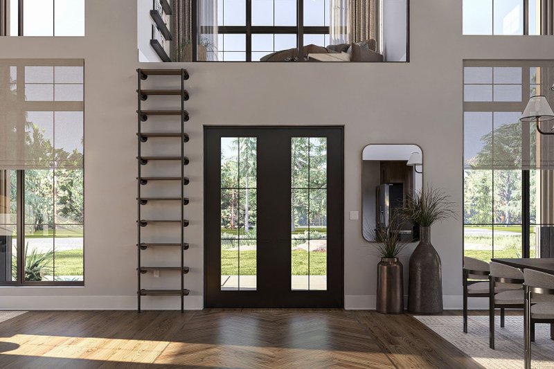 Architectural House Design - Interior - Entry for Barndominium House Plan #455-380 - 3 bed, 3.5 bath