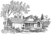 Ranch Style House Plan - 3 Beds 2 Baths 1302 Sq/Ft Plan #929-230 