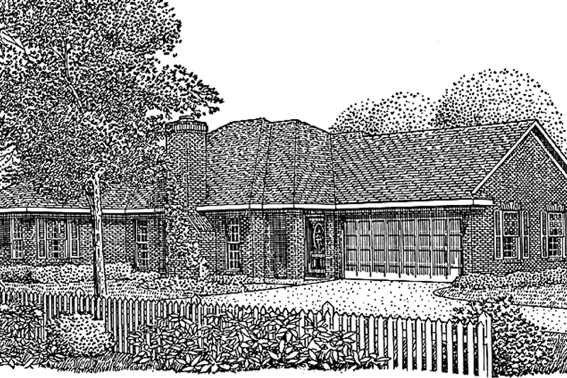 House Plan Design - Country Exterior - Front Elevation Plan #968-2