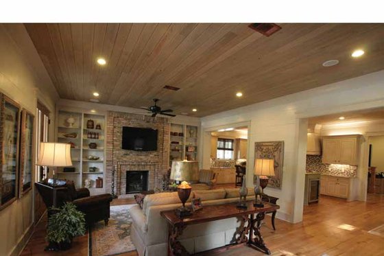 Interior - Family Room 3 for Craftsman House Plan #37-279 - 5 bed, 4 bath