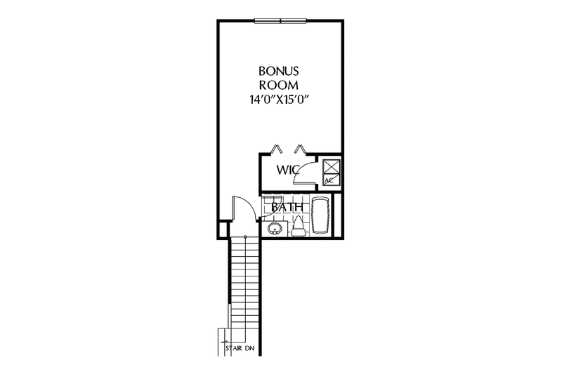 Home Plan - Floor Plan - Other Floor for Mediterranean House Plan #999-129 - 4 bed, 3 bath