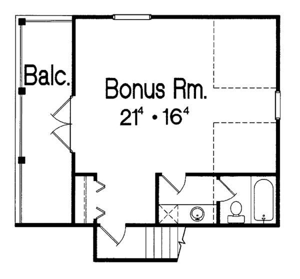 Dream House Plan - Country Floor Plan - Other Floor Plan #417-750