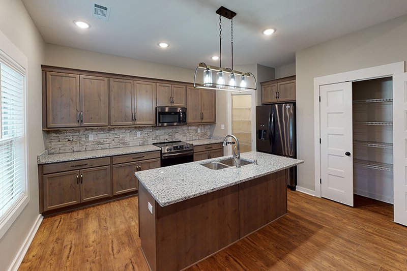 Architectural House Design - Interior - Kitchen for European House Plan #923-38 - 3 bed, 2 bath