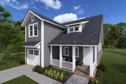 Craftsman Style House Plan - 3 Beds 2.5 Baths 1622 Sq/Ft Plan #513-12 