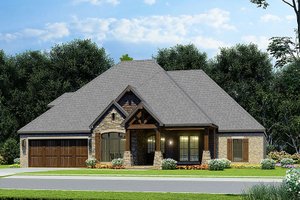 Traditional Exterior - Front Elevation Plan #923-235