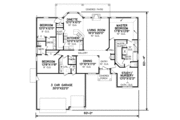 Traditional Style House Plan - 4 Beds 2.5 Baths 2323 Sq/Ft Plan #65-331 