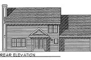 Traditional Style House Plan - 4 Beds 2.5 Baths 2120 Sq/Ft Plan #70-308 