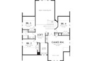 Craftsman Style House Plan - 4 Beds 2.5 Baths 3390 Sq/Ft Plan #48-248 