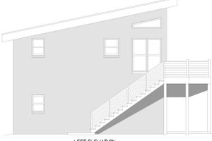 Exterior - Other Elevation for Contemporary House Plan #932-1065 - 2 bed, 2 bath