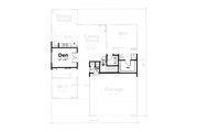 Traditional Style House Plan - 3 Beds 2 Baths 1482 Sq/Ft Plan #20-1792 