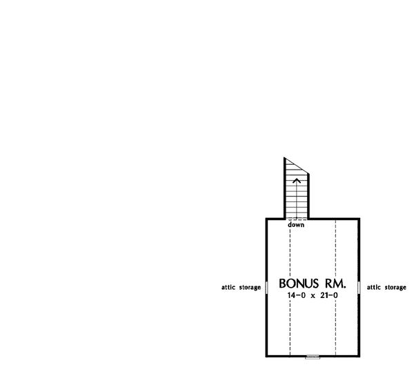 House Design - Country Floor Plan - Upper Floor Plan #929-11