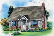 Cottage Style House Plan - 3 Beds 2.5 Baths 1599 Sq/Ft Plan #18-287 