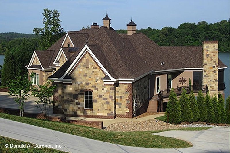 Dream House Plan - Exterior - Other Elevation for European House Plan #929-912 - 4 bed, 4 bath