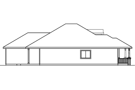 Exterior - Other Elevation House Plan #124-357 - 3 bed, 2 bath