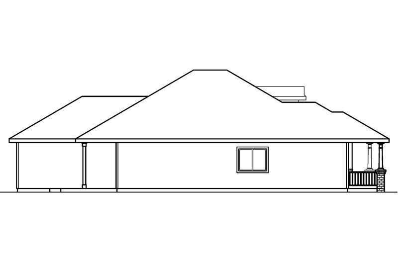 Home Plan - Exterior - Other Elevation House Plan #124-357 - 3 bed, 2 bath