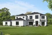 Contemporary Style House Plan - 5 Beds 4.5 Baths 5032 Sq/Ft Plan #932-924 