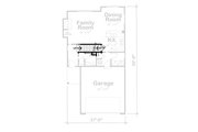 European Style House Plan - 3 Beds 3 Baths 1550 Sq/Ft Plan #20-1790 