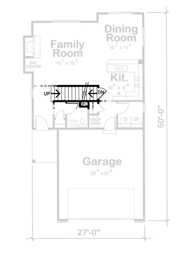 Home Plan - European Floor Plan - Other Floor Plan #20-1790