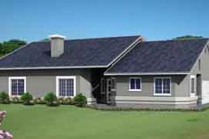 Adobe / Southwestern Exterior - Front Elevation Plan #1-474