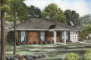 Southern Style House Plan - 3 Beds 2 Baths 1046 Sq/Ft Plan #17-2082 