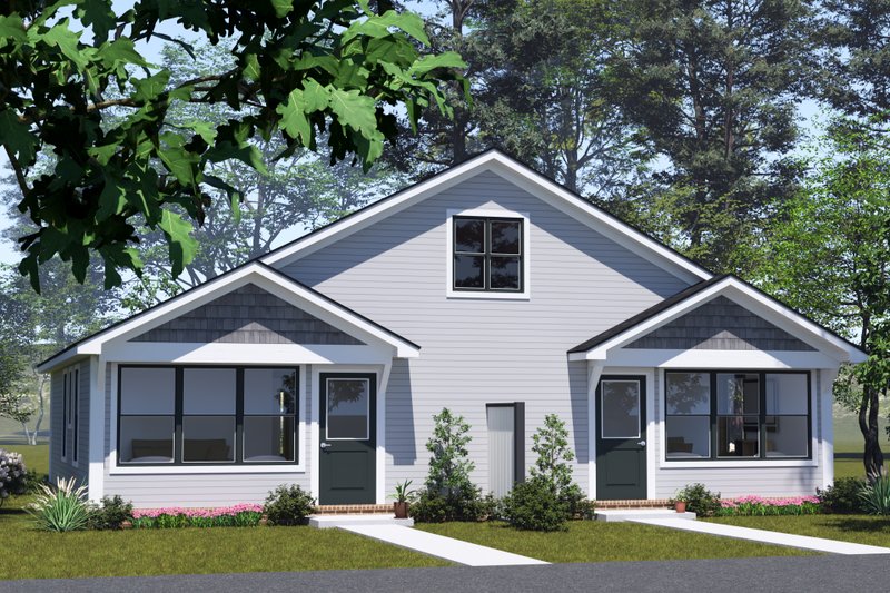 Home Plan - Cottage Exterior - Front Elevation Plan #513-2340