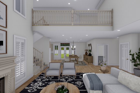 Interior - Family Room 3 for Contemporary House Plan #1060-142 - 3 bed, 2.5 bath