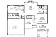 European Style House Plan - 3 Beds 2.5 Baths 2175 Sq/Ft Plan #69-103 