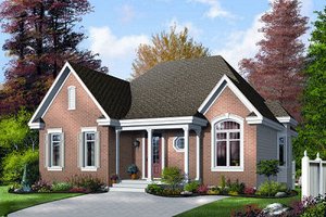 Traditional Exterior - Front Elevation Plan #23-689