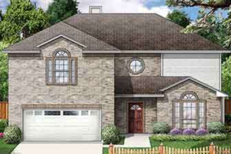 Dream House Plan - Traditional Exterior - Front Elevation Plan #84-187