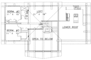 Log Style House Plan - 3 Beds 2.5 Baths 2513 Sq/Ft Plan #117-416 