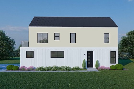 Exterior - Other Elevation 2 for Contemporary House Plan #932-1329 - 2 bed, 1.5 bath