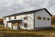 Barndominium Style House Plan - 3 Beds 2.5 Baths 2124 Sq/Ft Plan #1084-19 Exterior 