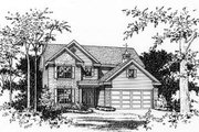 Traditional Style House Plan - 3 Beds 2.5 Baths 2211 Sq/Ft Plan #22-463 