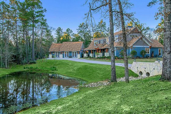 Exterior - Front Elevation 3 for Craftsman House Plan #17-2444 - 5 bed, 5.5 bath