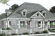 Country Style House Plan - 3 Beds 2.5 Baths 2135 Sq/Ft Plan #20-2039 