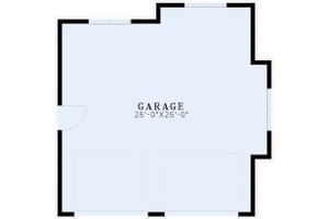 Floor Plan - Main Floor for European House Plan #17-3474, 0 bath