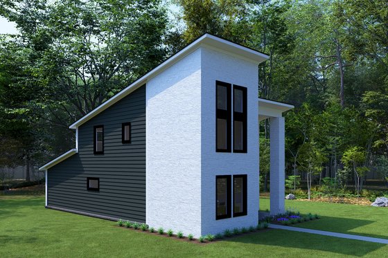 Exterior - Other Elevation 3 for Modern House Plan #513-2289 - 4 bed, 3 bath